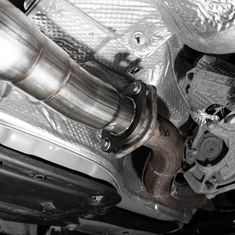 Dodge Durango Performance Exhaust - Stainless Works - Redline Catback w/ 4in Tips - Polished - `11-`20